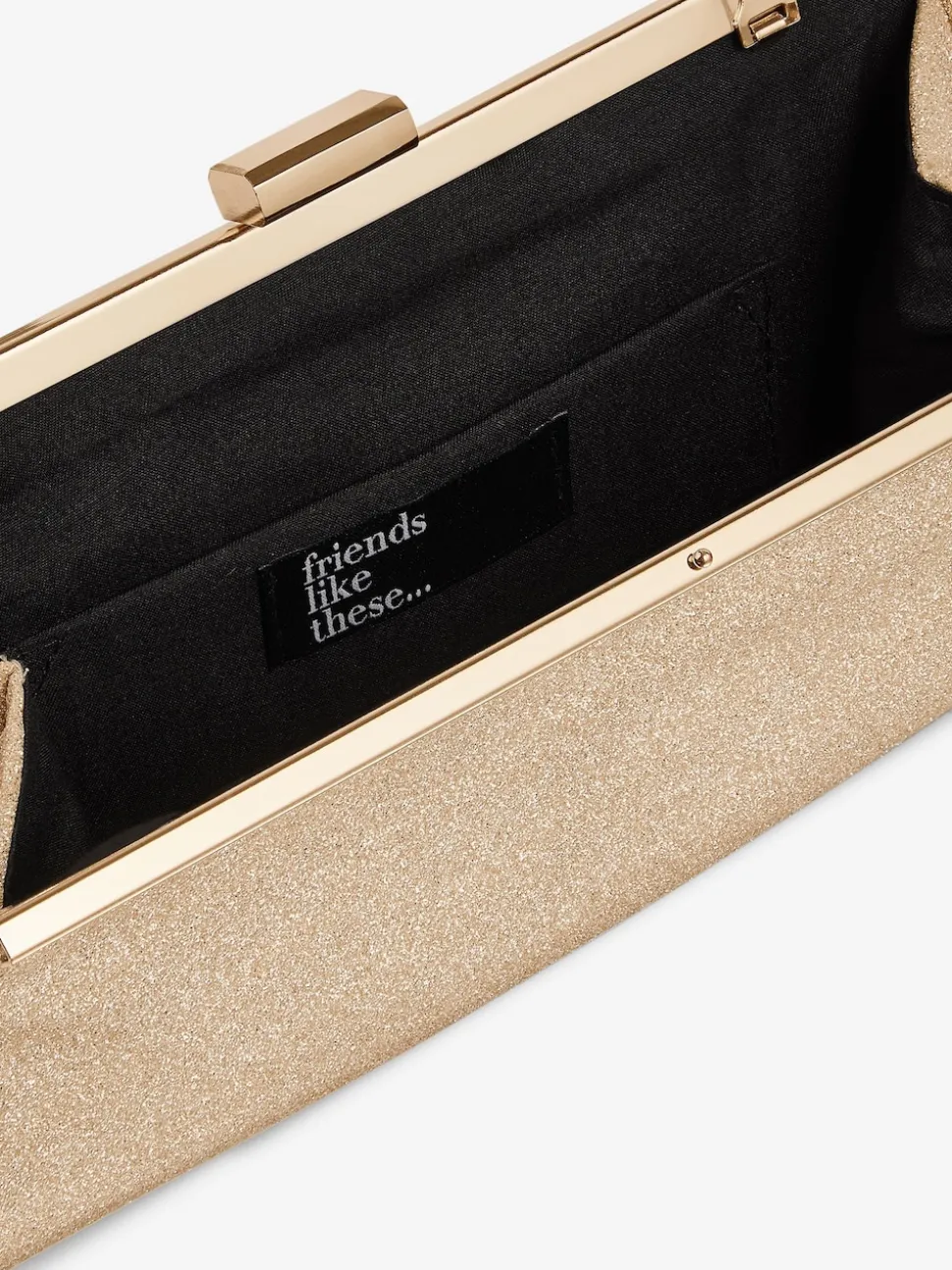 Goud - Friends Like These Occasion Clutch Bag