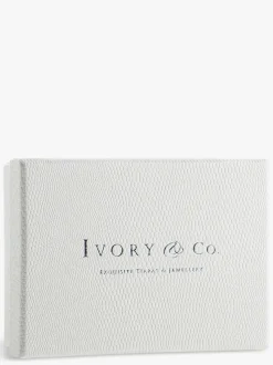 Goud - Ivory & Co - Gardenia klem met kristallen, parels en geëmailleerde bloem