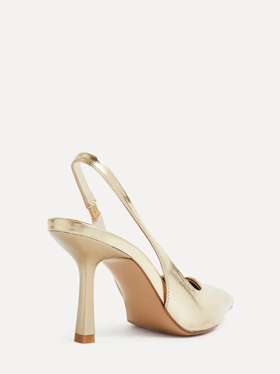 Goud - Linzi Dash Slingback Court Heels