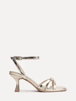 Goud - Linzi Faro Strappy Heeled Sandals