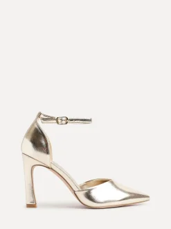 Goud - Linzi Moira Classic Stiletto Court Heels