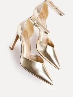 Goud - Linzi Moira Classic Stiletto Court Heels