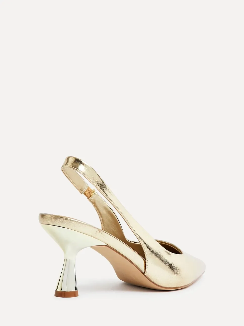 Goud - Linzi Presley pumps met naaldhakken en spitse neus
