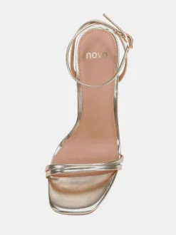 Goud - Novo MATILDA Strappy Heeled Sandals