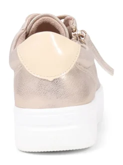Goud - Pavers sneakers met plateauzool en dikke zool