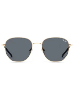Goud - QUAY Big Time Polarised Sunglasses