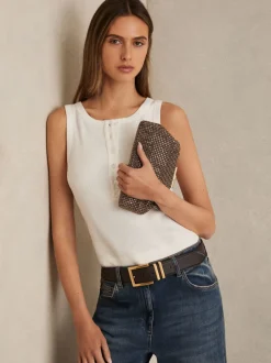Goud - Reiss versierde Adaline clutch