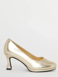Goud - Simply Be Court Shoe Heel