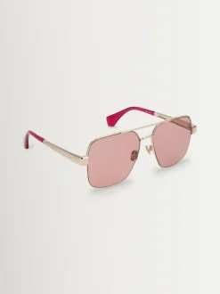 Goud - Vivienne Westwood Cowboy VW5100 400 Shiny Sunglasses