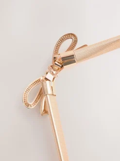Gouden Strik - Smalle stretchriem