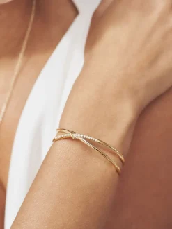 Goudkleurig - Armband met glinsterend detail