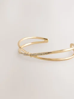 Goudkleurig - Armband met glinsterend detail