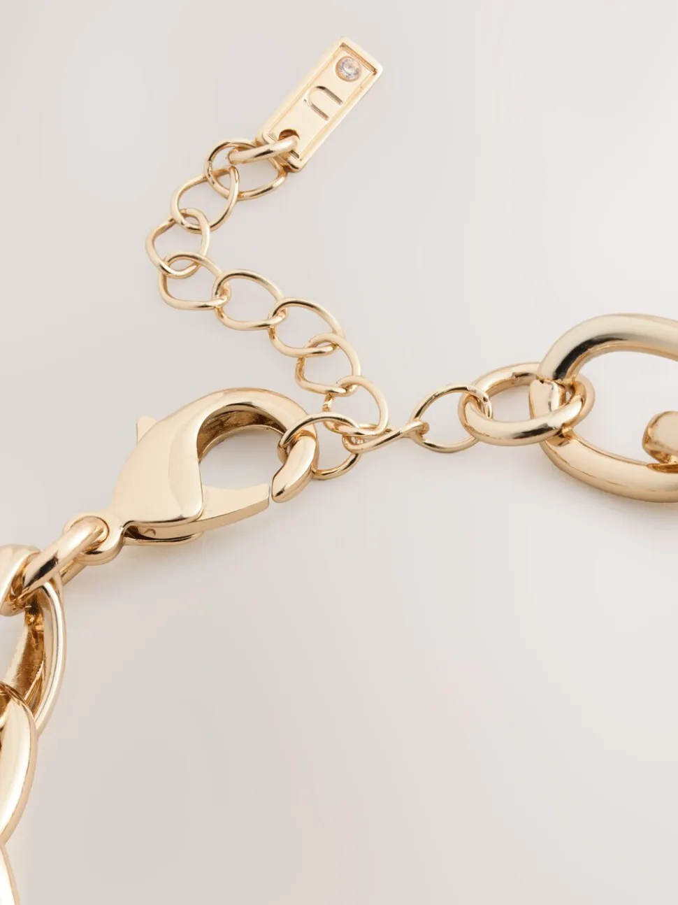Goudkleurig - Double Link Chunky Chain Bracelet