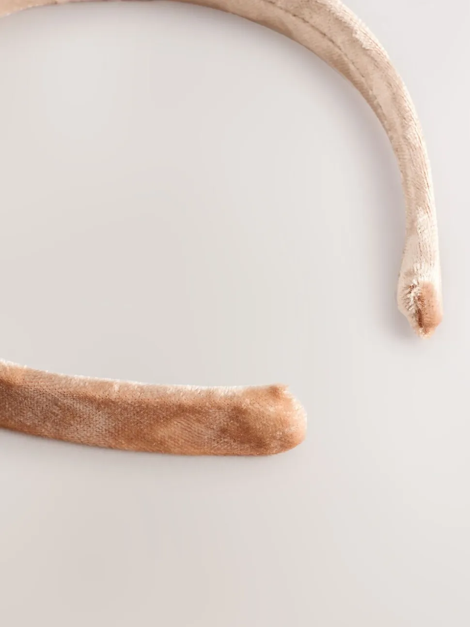 Goudkleurig - Kersthoofdband met rendier en pailletten