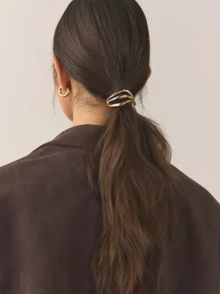 Goudkleurig - Metal Hair Bobble