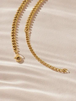 Goudkleurig - Roestvrijstalen T-bar-ketting