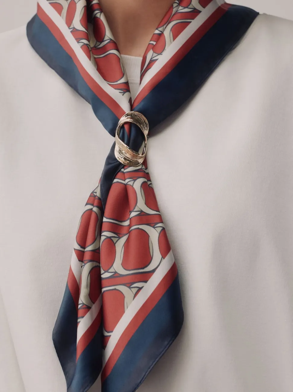 Goudkleurig - Scarf Ring