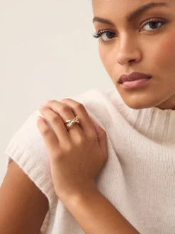 Goudkleurig - Stacked Ring