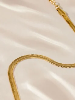 Goudkleurig - Stainless Steel Snake Chain Bracelet