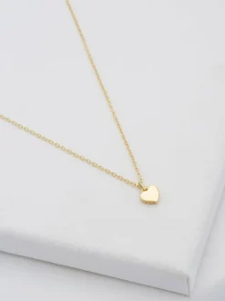 Goudkleurig - Ted Baker HARA: Ketting met kleine hartjeshanger