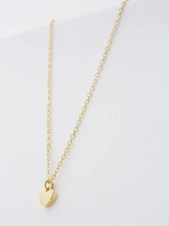 Goudkleurig - Ted Baker HARA: Ketting met kleine hartjeshanger