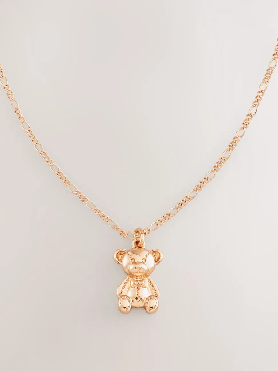 Goudkleurig - Teddy Bear Necklace