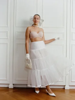 Goudkleurig beige - Chantelle Norah - Zacht aanvoelende strapless beha