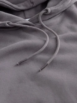 Grijs - Active Longline Overhead Hoodie met superzacht naaddetail en zakken
