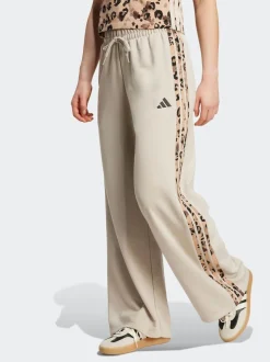 Grijs - adidas Dierenprint 3-Strepen Open Zoom Joggingbroek