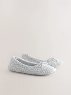 Grijs - Ballerina Heart Slippers