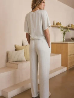 Grijs - Cosy Short Sleeve Pyjamas