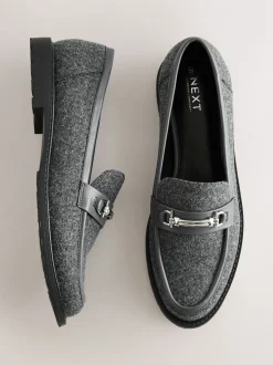 Grijs - Forever Comfort® Trim Hardware Round Toe Loafers