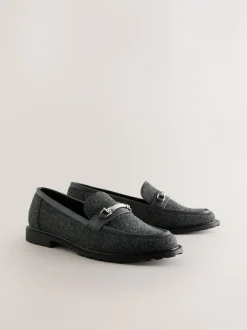 Grijs - Forever Comfort® Trim Hardware Round Toe Loafers