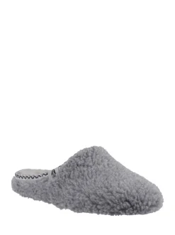 Grijs - Hush Puppies Good Slipper Teddy Mules