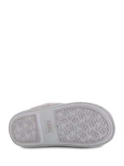 Grijs - Just Sheepskin - Albery slipper van schapenvacht voor dames