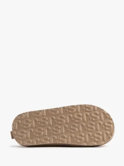 Grijs - Just Sheepskin - Erin damespantoffels van schapenvacht