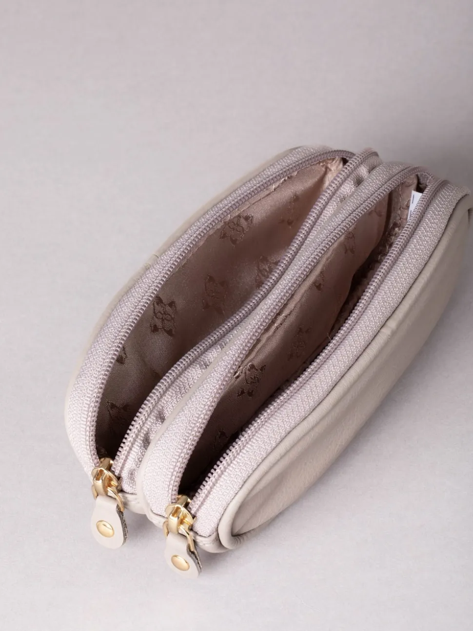 Grijs - Lakeland Leather dubbele brillenkoker