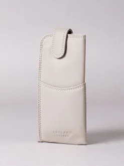 Grijs - Lakeland Leather Glasses Case