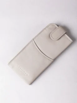 Grijs - Lakeland Leather Glasses Case