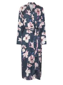 Grijs - Long Tall Sally Satin Maxi Robe