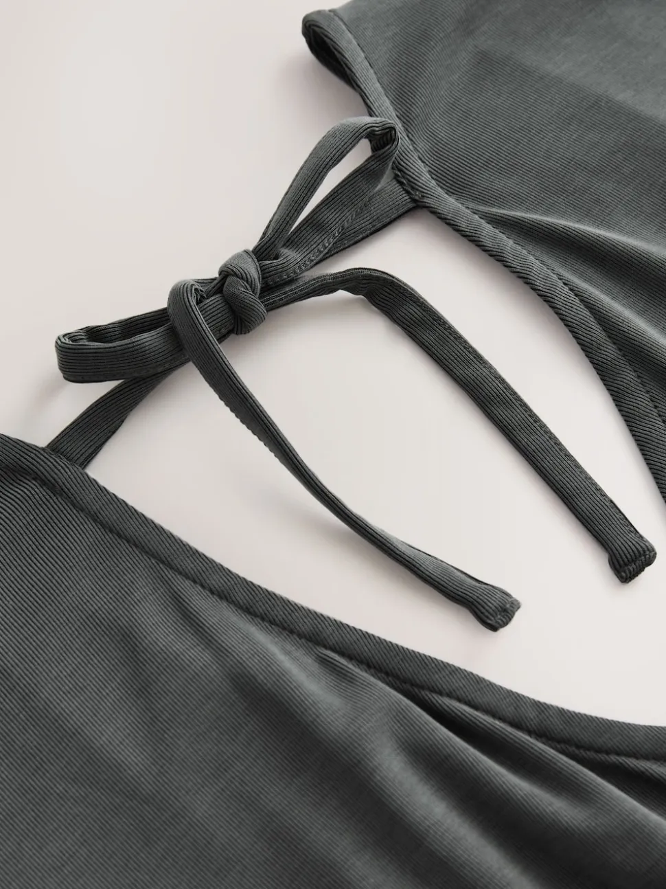 Grijs - Modal jumpsuit zandwassing