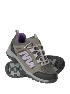 Grijs - Mountain Warehouse Womens Path Waterproof Walking Shoes
