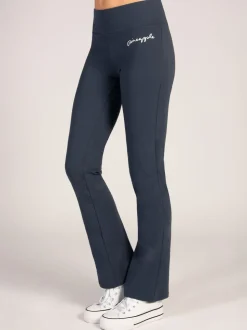 Grijs - Pineapple - Jersey bootcut-broek voor dames