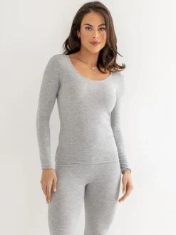 Grijs - Pour Moi Second Skin thermisch
