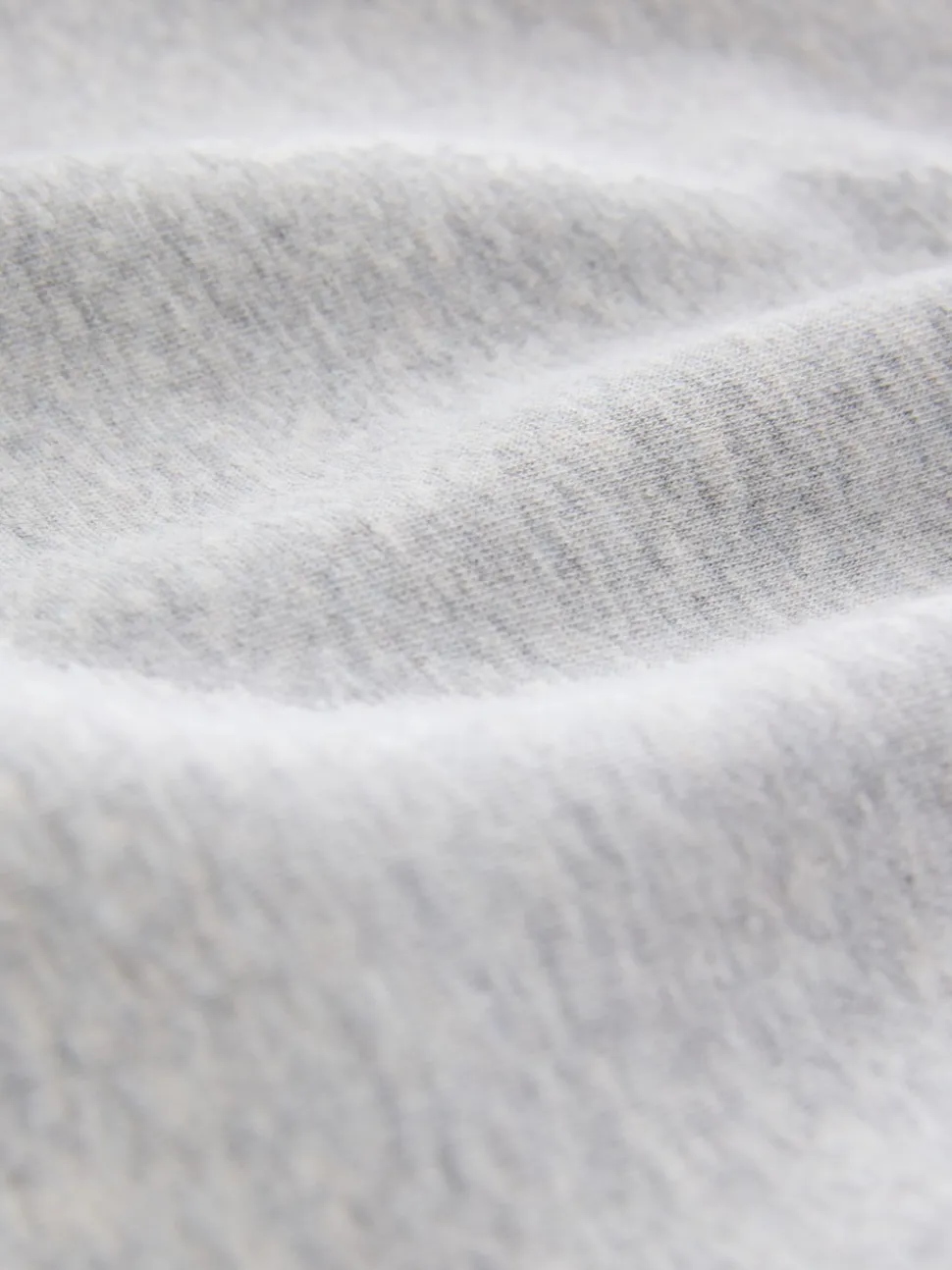 Grijs - Relaxte pasvorm zware lange hoodie