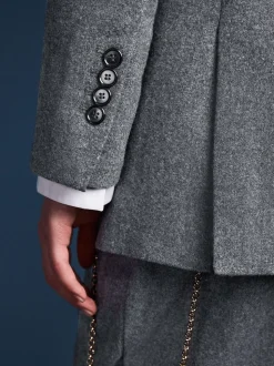 Grijs - Tabitha Simmons X Next Wool Blend Double Breasted Blazer