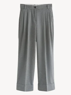 Grijs - Tabitha Simmons X Next Wool Blend Wide Leg Trousers