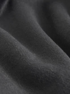 Grijs - Wrap Front Cape Poncho