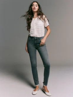 Grijs denim - Superzachte skinny jeans