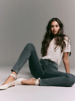 Grijs denim - Superzachte skinny jeans